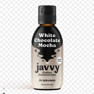 Javvy White Chocolate and French Vanilla Coffee Concentrates 35 servings each